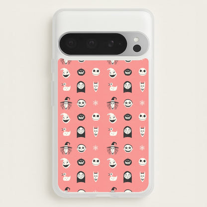 TNBC Pattern  - Christmas Phone Case for Google Pixel 9 Pro XL