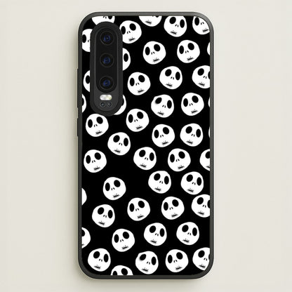 Jack Skellington Pattern - TNBC  - Christmas Phone Case for Huawei P30