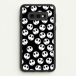 Jack Skellington Pattern - TNBC  - Christmas Phone Case for Galaxy S10e