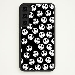 Jack Skellington Pattern - TNBC  - Christmas Phone Case for Galaxy S23