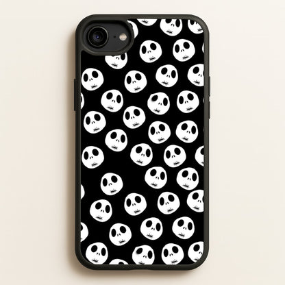 Jack Skellington Pattern - TNBC  - Christmas Phone Case for iPhone 6 / 7 / 8 / SE