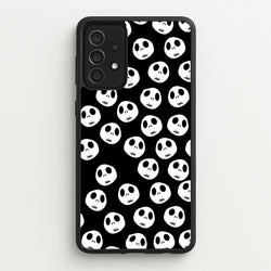 Jack Skellington Pattern - TNBC  - Christmas Phone Case for Galaxy A52 / A52s