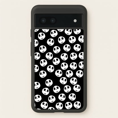 Jack Skellington Pattern - TNBC  - Christmas Phone Case for Google Pixel 7a