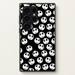 Jack Skellington Pattern - TNBC  - Christmas Phone Case for Galaxy S24 Ultra