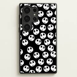 Jack Skellington Pattern - TNBC  - Christmas Phone Case for Galaxy S25 Ultra