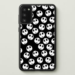 Jack Skellington Pattern - TNBC  - Christmas Phone Case for Galaxy A41