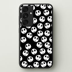 Jack Skellington Pattern - TNBC  - Christmas Phone Case for Galaxy A15