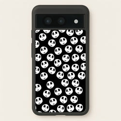 Jack Skellington Pattern - TNBC  - Christmas Phone Case for Google Pixel 8a