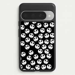 Jack Skellington Pattern - TNBC Phone Case for Google Pixel 10 Pro XL
