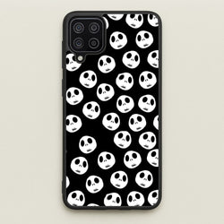 Jack Skellington Pattern - TNBC  - Christmas Phone Case for Galaxy A12
