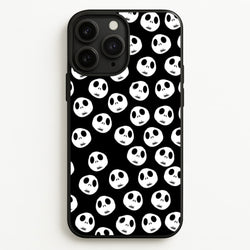 Jack Skellington Pattern - TNBC  - Christmas Phone Case for iPhone 11 Pro