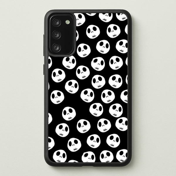 Jack Skellington Pattern - TNBC  - Christmas Phone Case for Galaxy S20FE