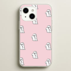 Pastel Pixel Ghost Halloween  -  Phone Case for iPhone 14 Plus