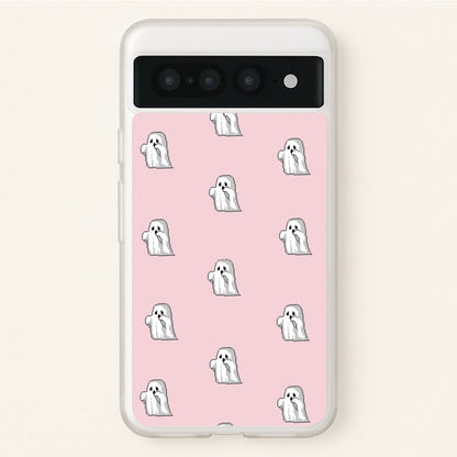 Pastel Pixel Ghost Halloween  -  Phone Case for Google Pixel 7 Pro