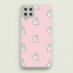 Pastel Pixel Ghost Halloween  -  Phone Case for Galaxy A12