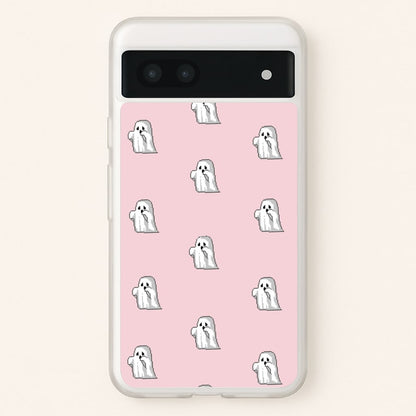 Pastel Pixel Ghost Halloween  -  Phone Case for Google Pixel 7a