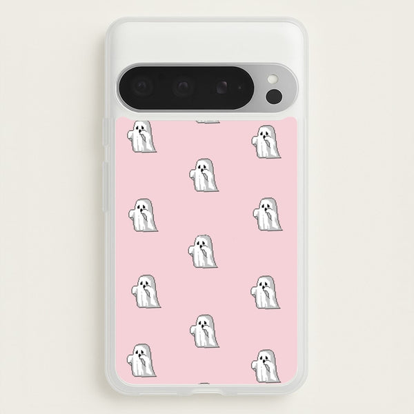 Pastel Pixel Ghost Halloween  -  Phone Case for Google Pixel 9 Pro XL