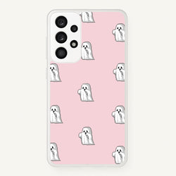 Pastel Pixel Ghost Halloween  -  Phone Case for Galaxy A53