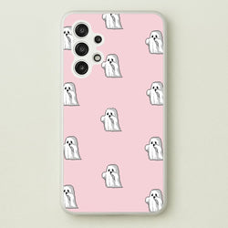 Pastel Pixel Ghost Halloween  -  Phone Case for Galaxy A13