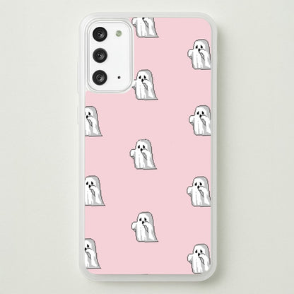 Pastel Pixel Ghost Halloween  -  Phone Case for Galaxy Note 20