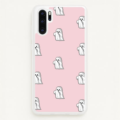 Pastel Pixel Ghost Halloween  -  Phone Case for Huawei P30 Pro