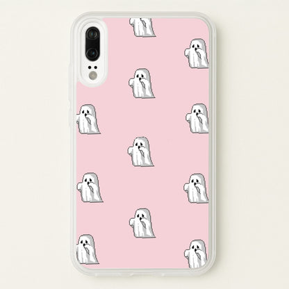 Pastel Pixel Ghost Halloween  -  Phone Case for Huawei P20