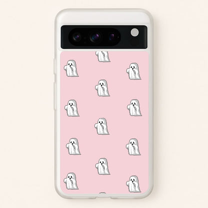 Pastel Pixel Ghost Halloween  -  Phone Case for Google Pixel 8 Pro