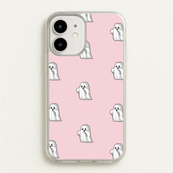 Pastel Pixel Ghost Halloween  -  Phone Case for iPhone 12 / 12 Pro