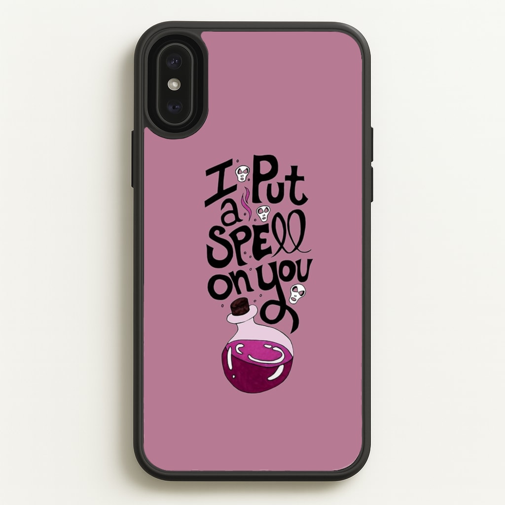 I Put A Spell On You - Hocus Halloween  -  Phone Case for iPhone XS Max