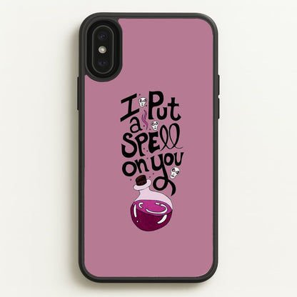 I Put A Spell On You - Hocus Halloween  -  Phone Case for iPhone XS Max