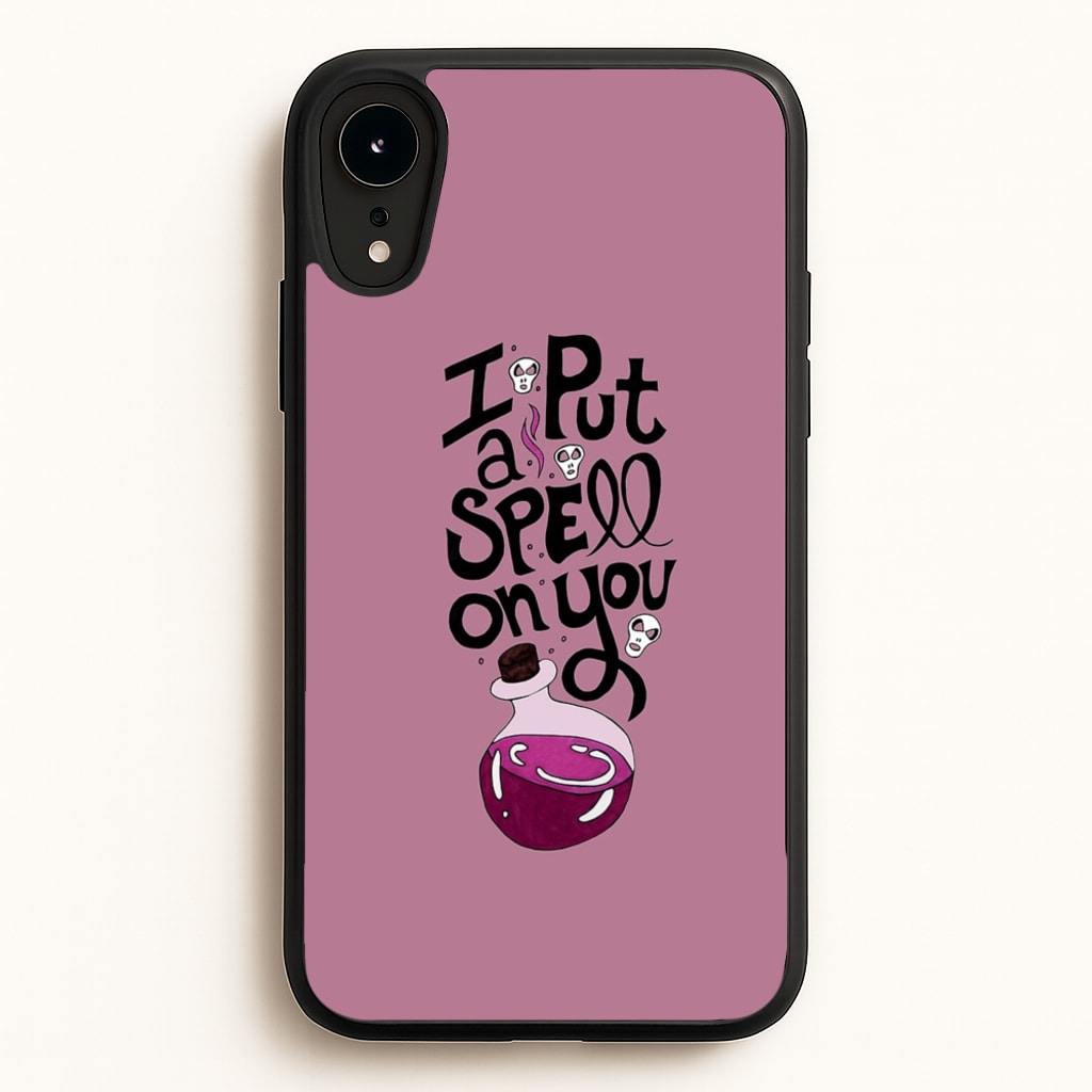 I Put A Spell On You - Hocus Halloween  -  Phone Case for iPhone XR