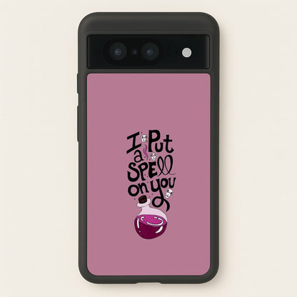 I Put A Spell On You - Hocus Halloween  -  Phone Case for Google Pixel 8