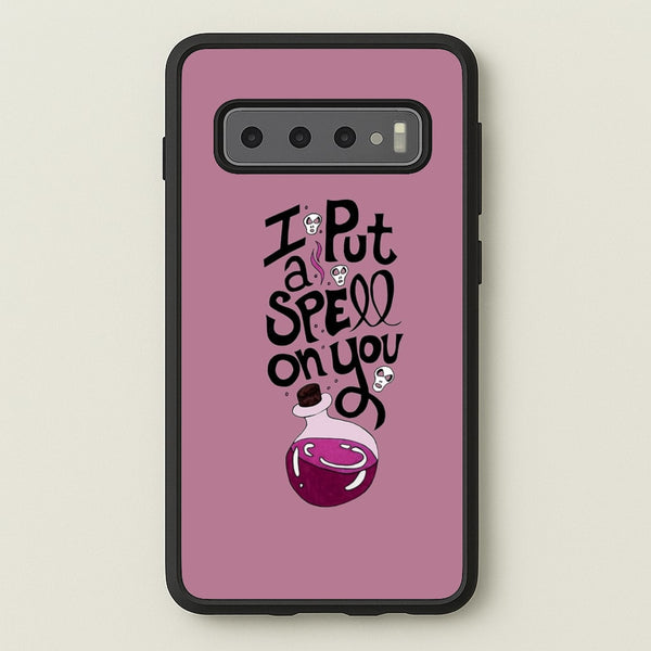 I Put A Spell On You - Hocus Halloween  -  Phone Case for Galaxy S10