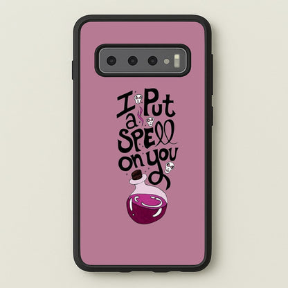 I Put A Spell On You - Hocus Halloween  -  Phone Case for Galaxy S10 Plus
