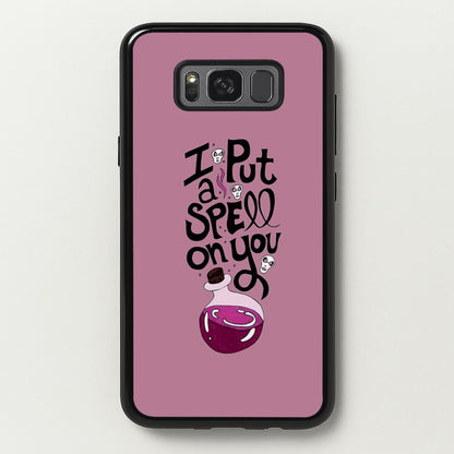 I Put A Spell On You - Hocus Halloween  -  Phone Case for Galaxy S8 Plus