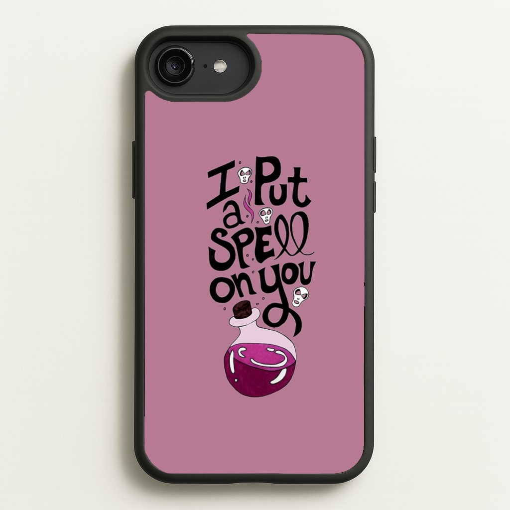 I Put A Spell On You - Hocus Halloween  -  Phone Case for iPhone 6 Plus / 7 Plus / 8 Plus