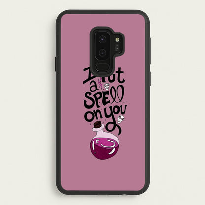 I Put A Spell On You - Hocus Halloween  -  Phone Case for Galaxy S9 Plus