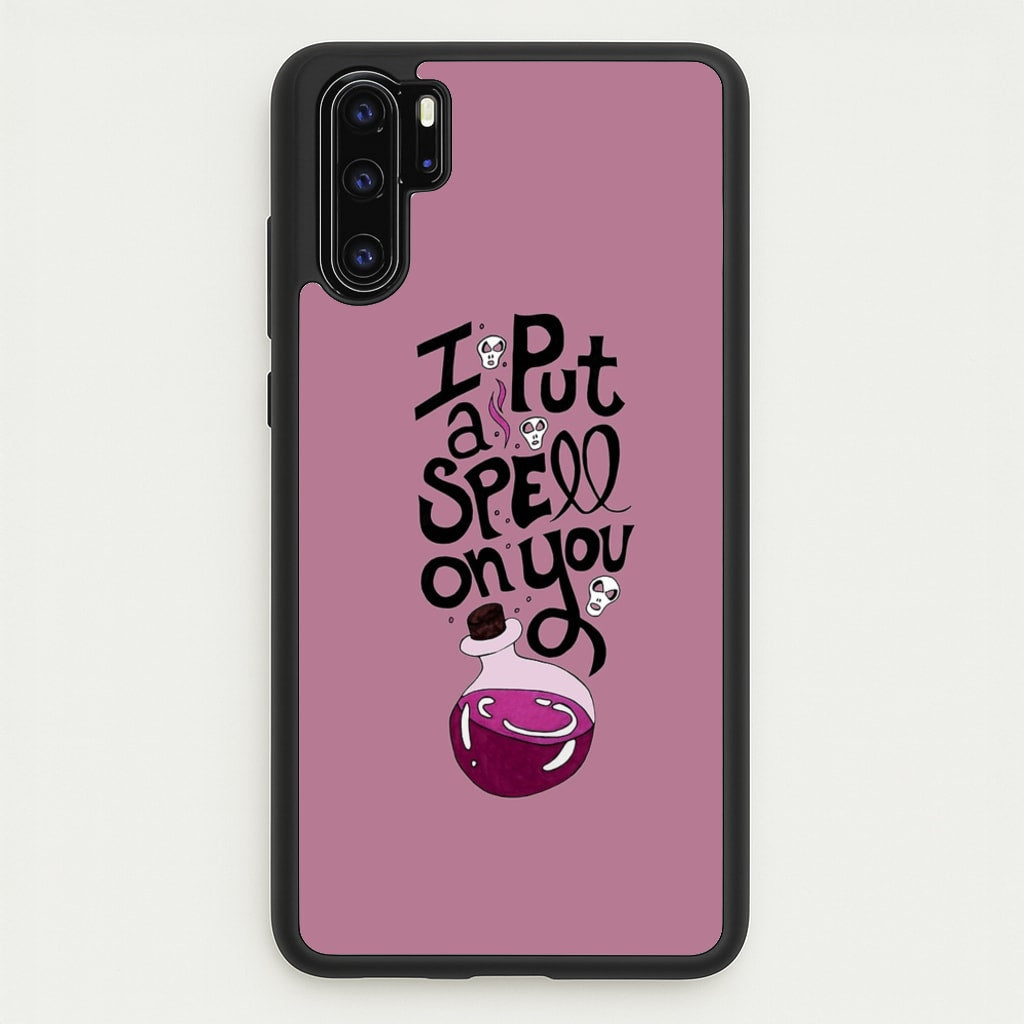 I Put A Spell On You - Hocus Halloween  -  Phone Case for Huawei P30 Pro