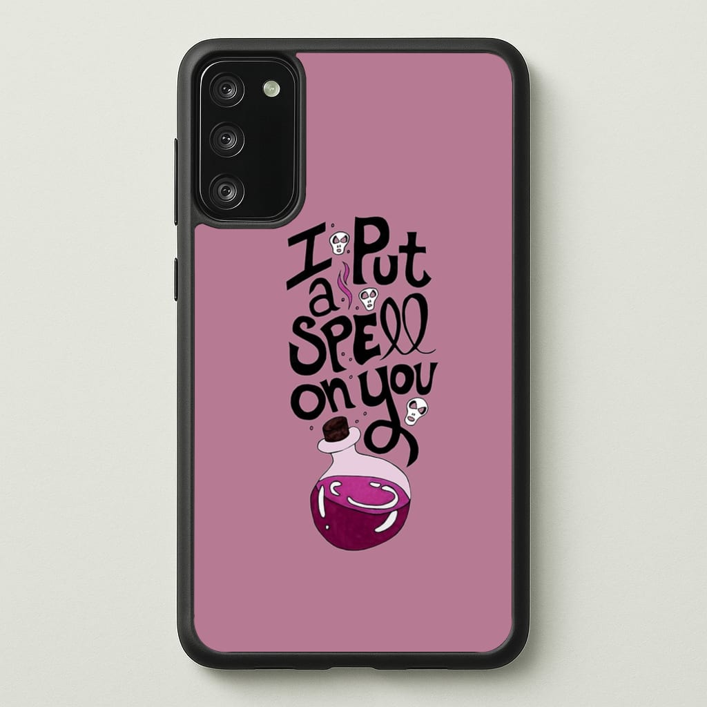 I Put A Spell On You - Hocus Halloween  -  Phone Case for Galaxy S20FE