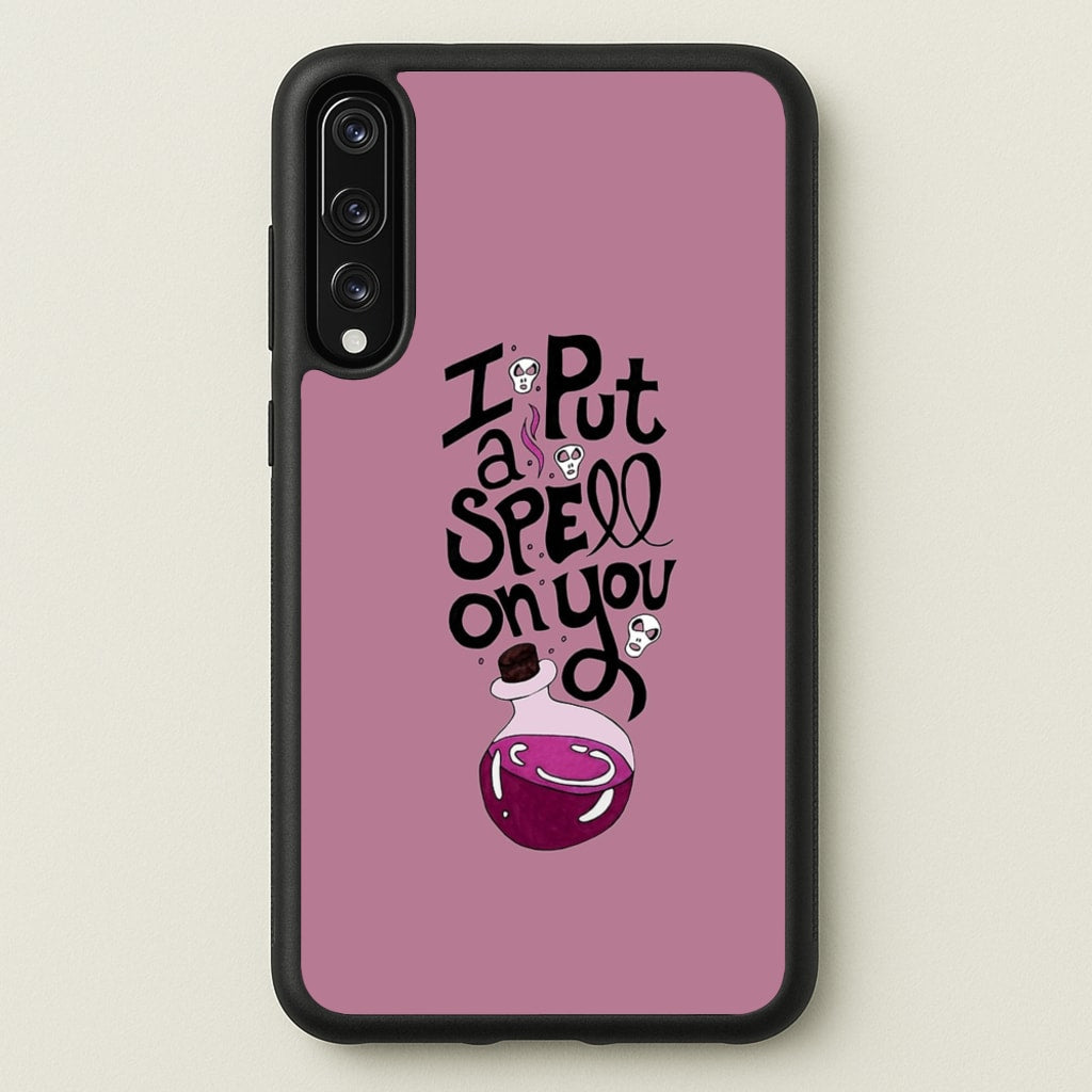 I Put A Spell On You - Hocus Halloween  -  Phone Case for Huawei P20 Pro