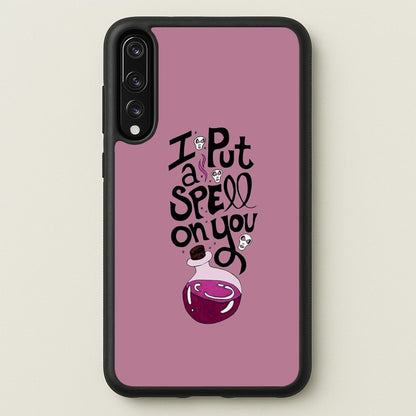 I Put A Spell On You - Hocus Halloween  -  Phone Case for Huawei P20 Pro