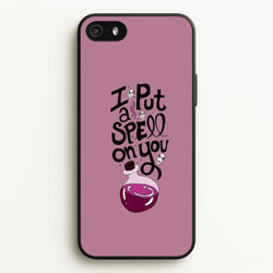 I Put A Spell On You - Hocus Halloween  -  Phone Case for iPhone 5 / 5s / SE 2016