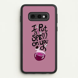 I Put A Spell On You - Hocus Halloween  -  Phone Case for Galaxy S10e