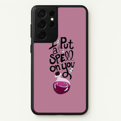 I Put A Spell On You - Hocus Halloween  -  Phone Case for Galaxy S21 Ultra