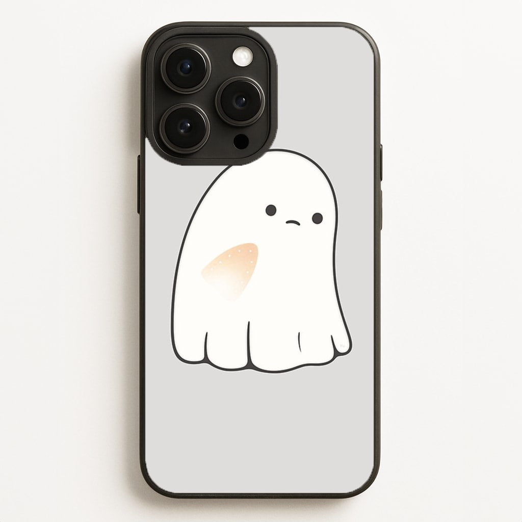Sad Ghost Halloween  -  Phone Case for iPhone 16 Pro Max