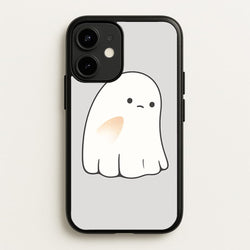 Sad Ghost Halloween  -  Phone Case for iPhone 12 / 12 Pro