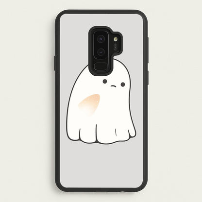 Sad Ghost Halloween  -  Phone Case for Galaxy S9 Plus