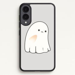 Sad Ghost Halloween  -  Phone Case for Galaxy S25 Edge