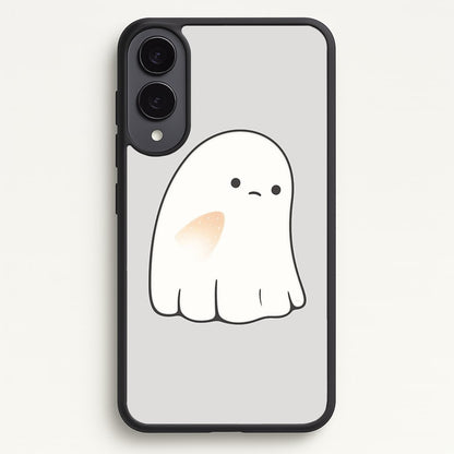 Sad Ghost Halloween  -  Phone Case for Galaxy S25 Edge