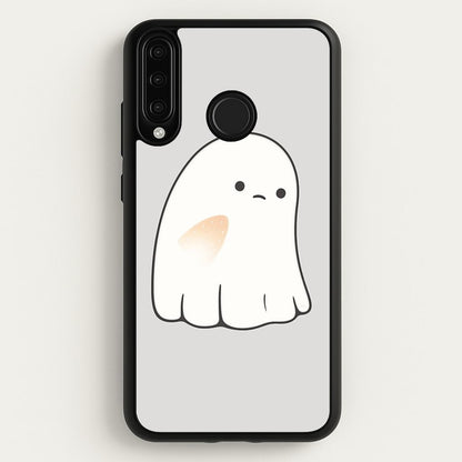 Sad Ghost Halloween  -  Phone Case for Huawei P30 Lite